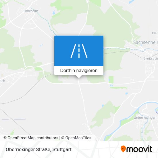 Oberriexinger Straße Karte