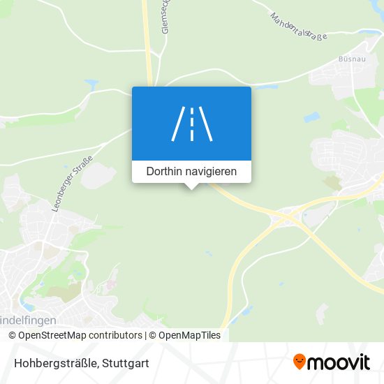 Hohbergsträßle Karte