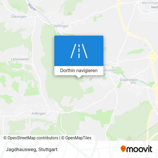 Jagdhausweg Karte