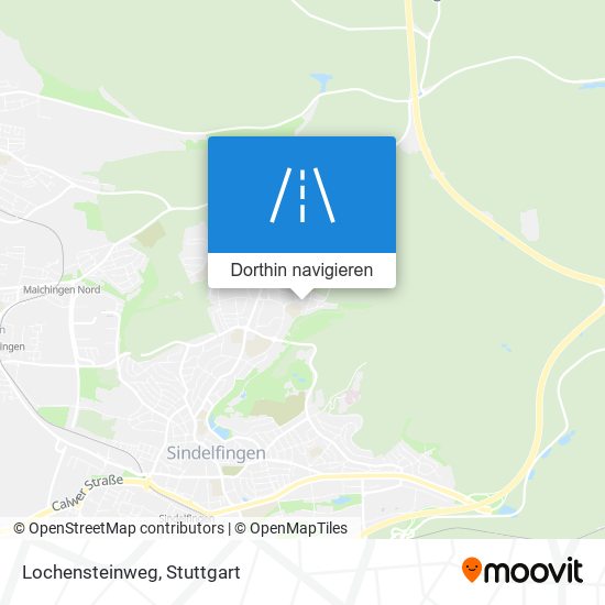 Lochensteinweg Karte