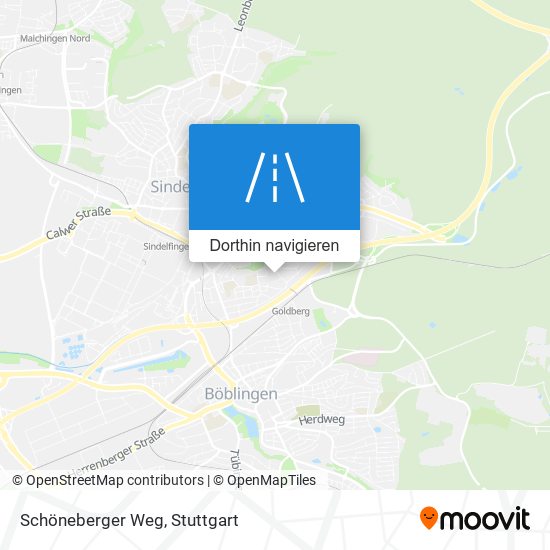 Schöneberger Weg Karte