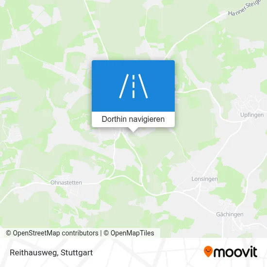 Reithausweg Karte
