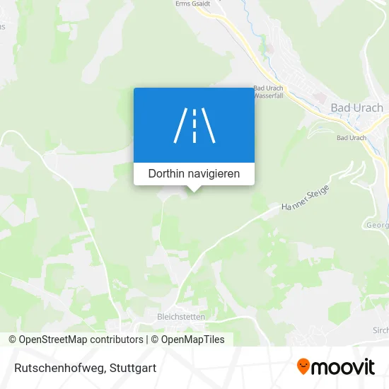 Rutschenhofweg Karte