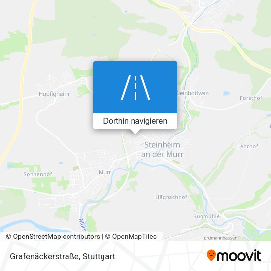 Grafenäckerstraße Karte