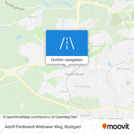 Adolf-Ferdinand-Widmaier-Weg Karte