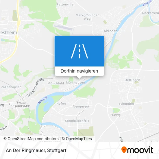 An Der Ringmauer Karte