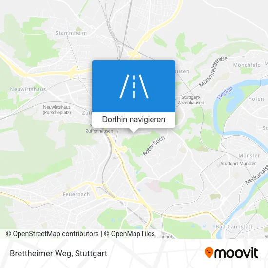 Brettheimer Weg Karte