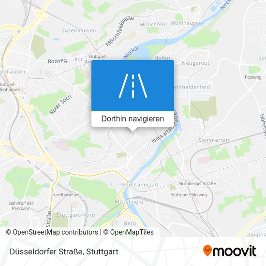 Düsseldorfer Straße Karte