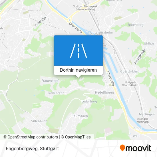 Engenbergweg Karte