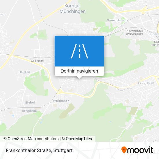 Frankenthaler Straße Karte