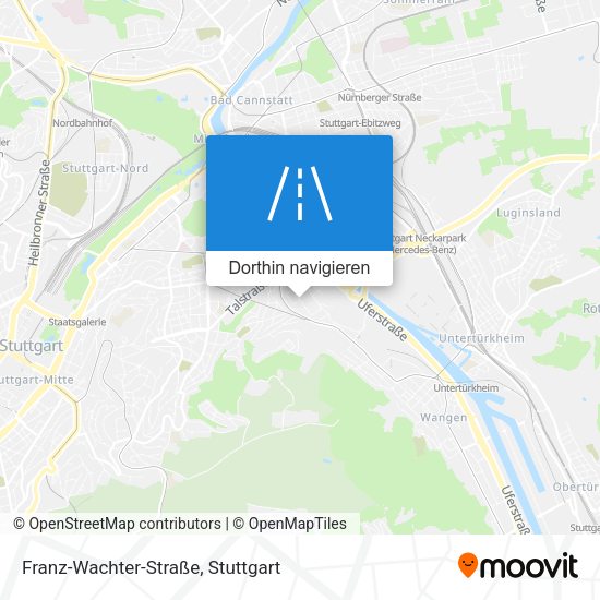 Franz-Wachter-Straße Karte