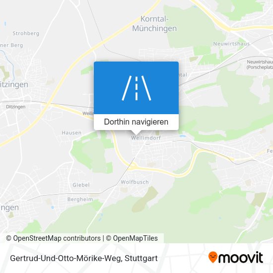 Gertrud-Und-Otto-Mörike-Weg Karte