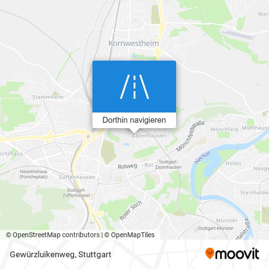 Gewürzluikenweg Karte