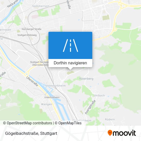 Gögelbachstraße Karte