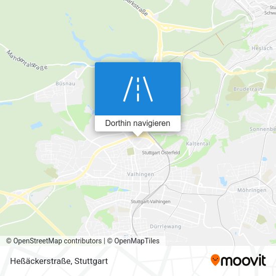 Heßäckerstraße Karte