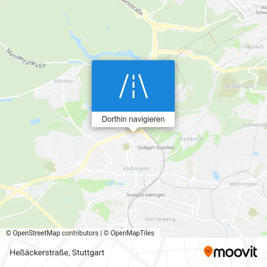 Heßäckerstraße Karte