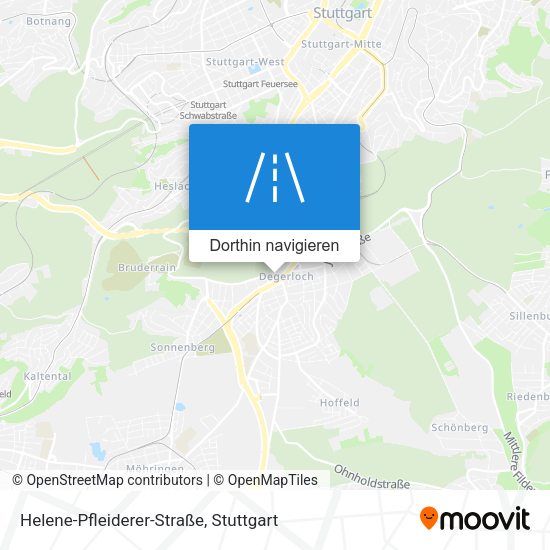 Helene-Pfleiderer-Straße Karte