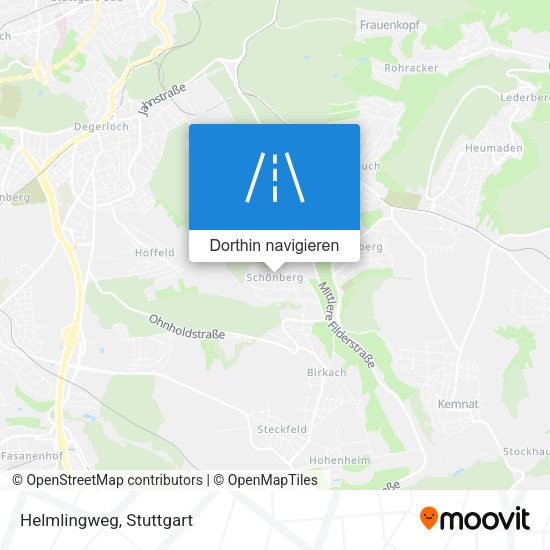 Helmlingweg Karte