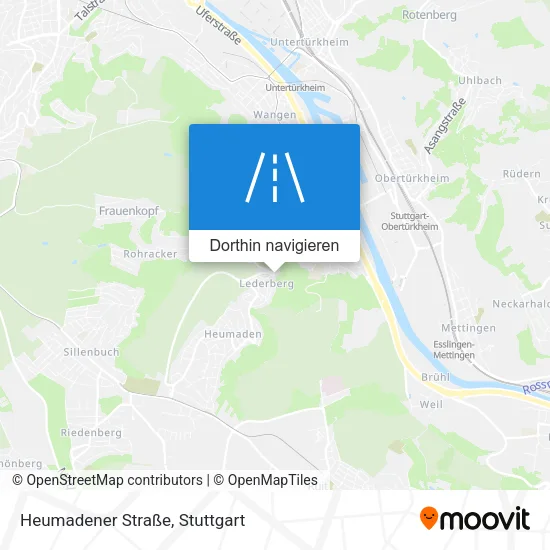 Heumadener Straße Karte