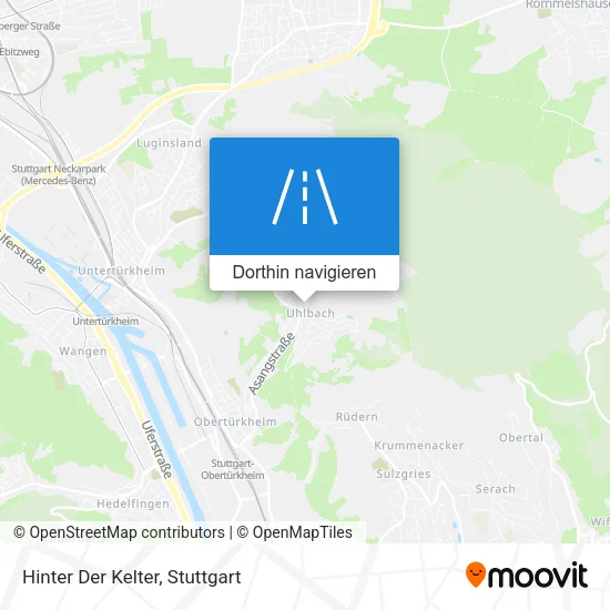 Hinter Der Kelter Karte
