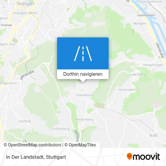 In Der Landstadt Karte