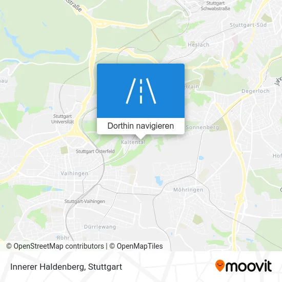 Innerer Haldenberg Karte