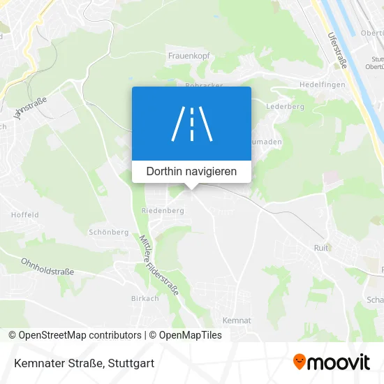 Kemnater Straße Karte