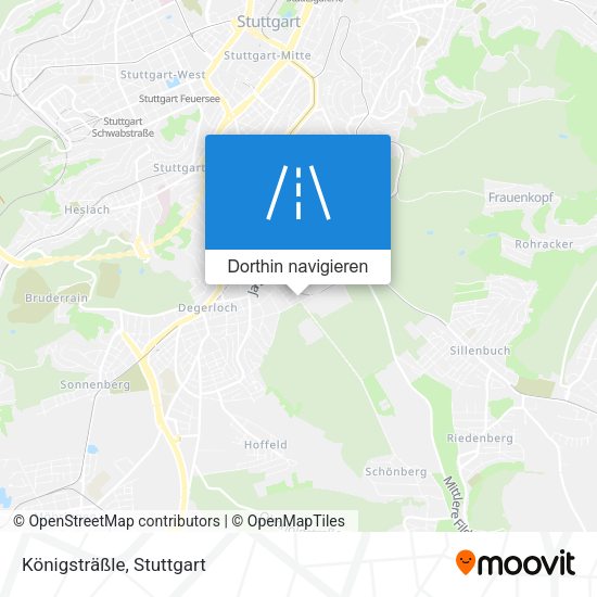 Königsträßle Karte