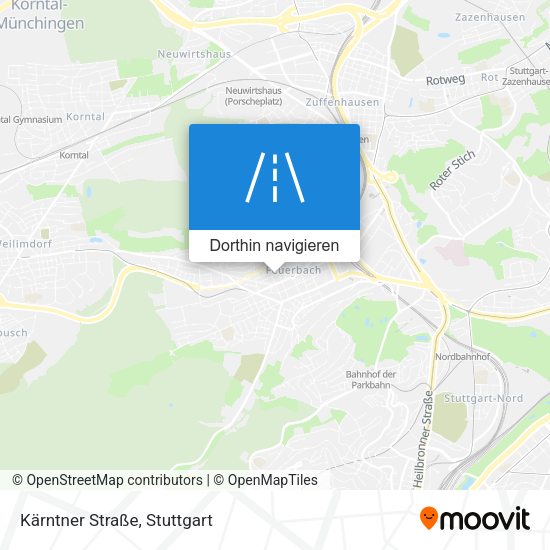 Kärntner Straße Karte