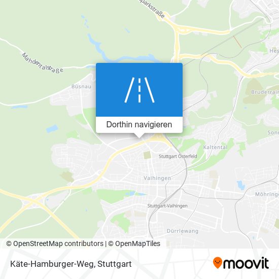 Käte-Hamburger-Weg Karte