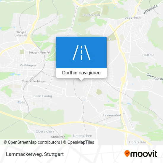 Lammackerweg Karte