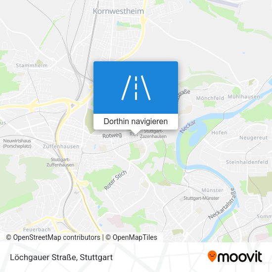 Löchgauer Straße Karte