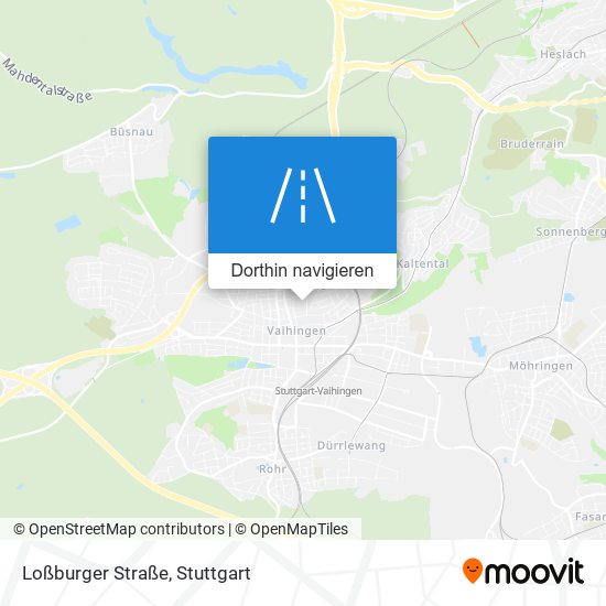 Loßburger Straße Karte