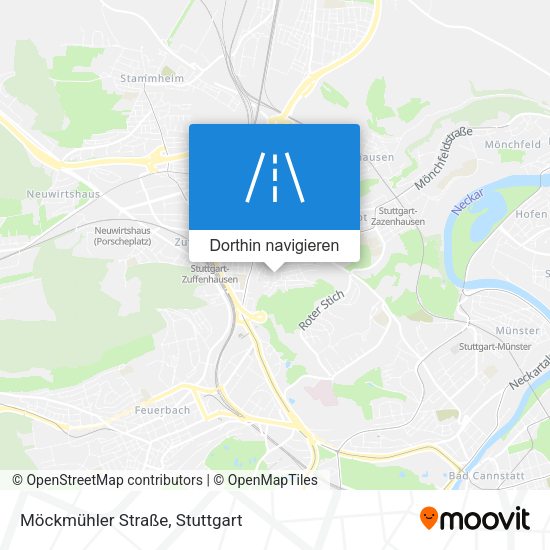 Möckmühler Straße Karte