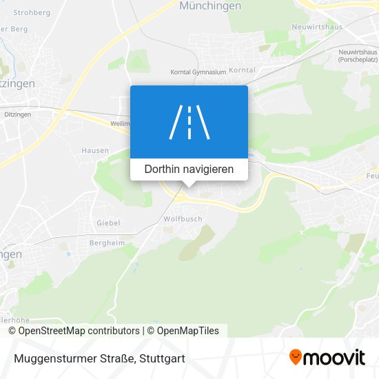 Muggensturmer Straße Karte