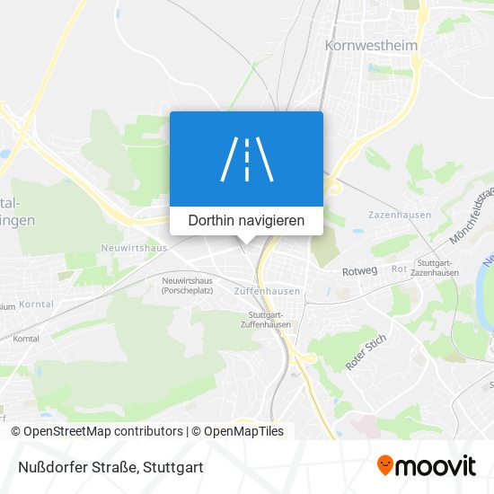 Nußdorfer Straße Karte