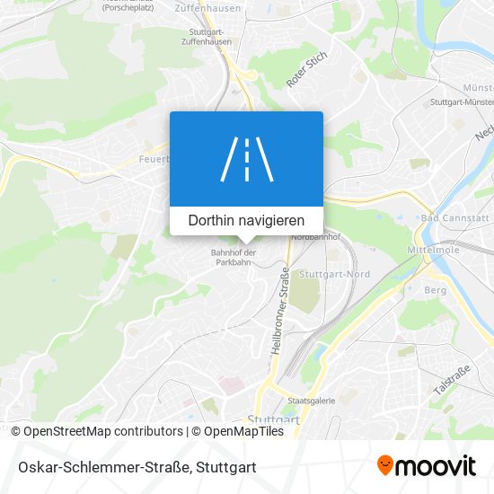 Oskar-Schlemmer-Straße Karte