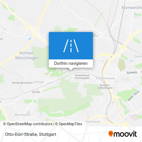 Otto-Dürr-Straße Karte
