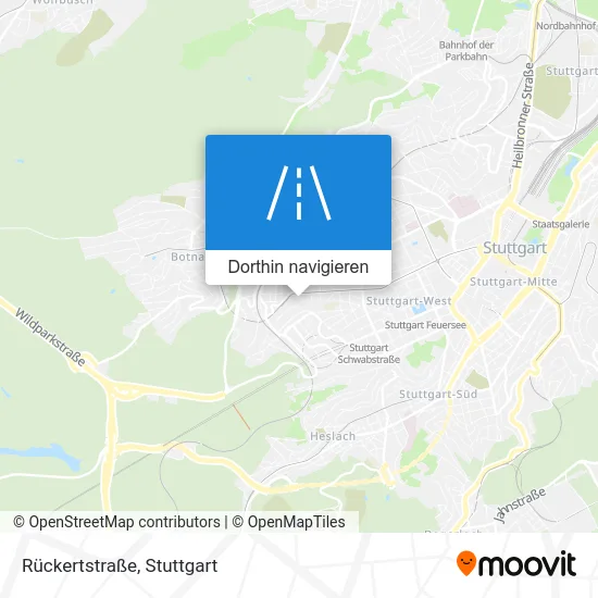 Rückertstraße Karte