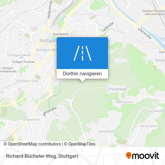Richard-Bücheler-Weg Karte