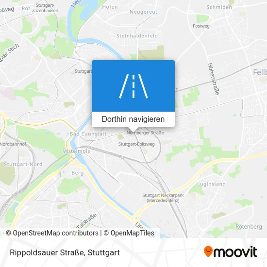 Rippoldsauer Straße Karte