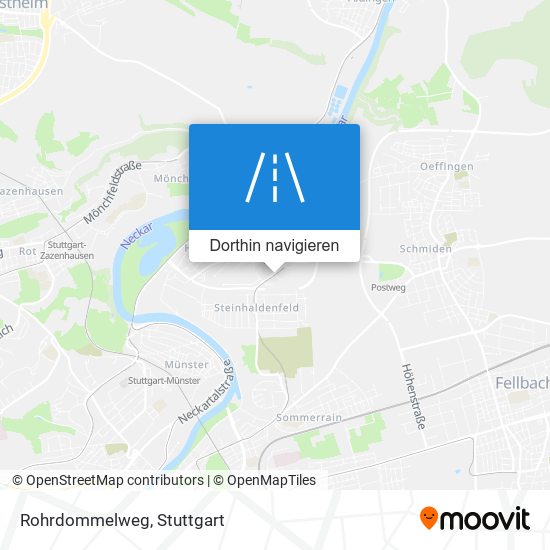 Rohrdommelweg Karte