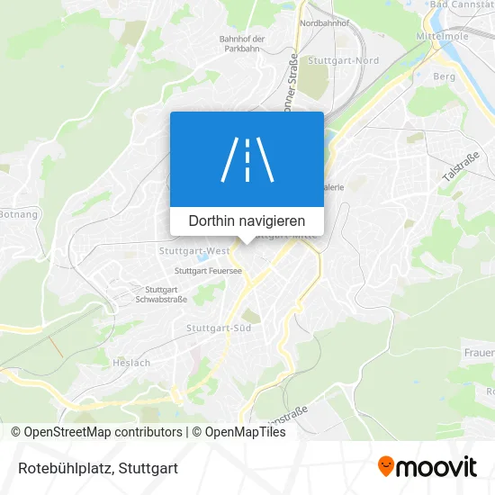 Rotebühlplatz Karte