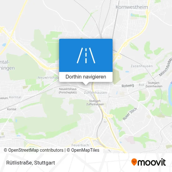 Rütlistraße Karte