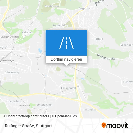 Rulfinger Straße Karte