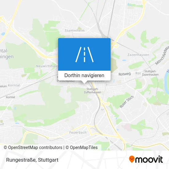 Rungestraße Karte