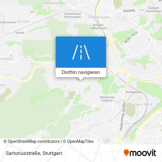 Sartoriusstraße Karte