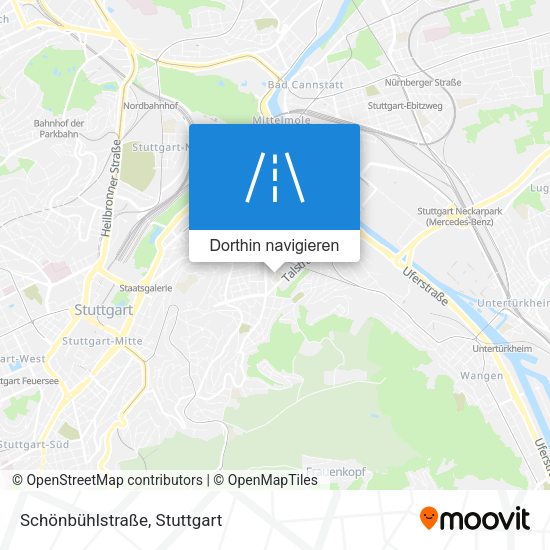 Schönbühlstraße Karte