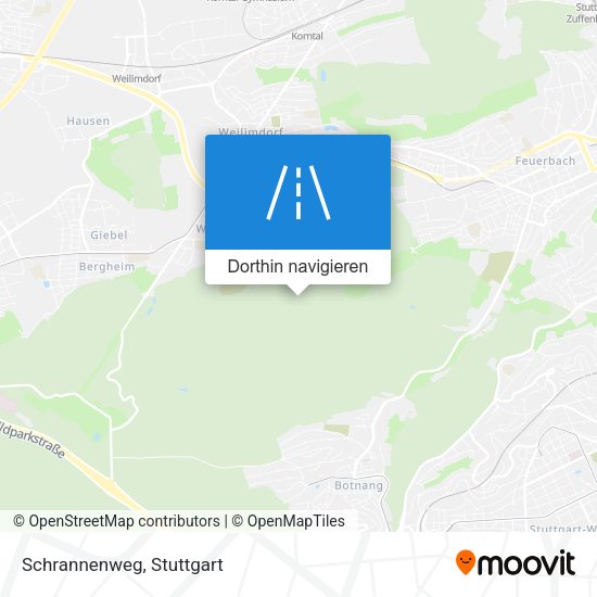 Schrannenweg Karte