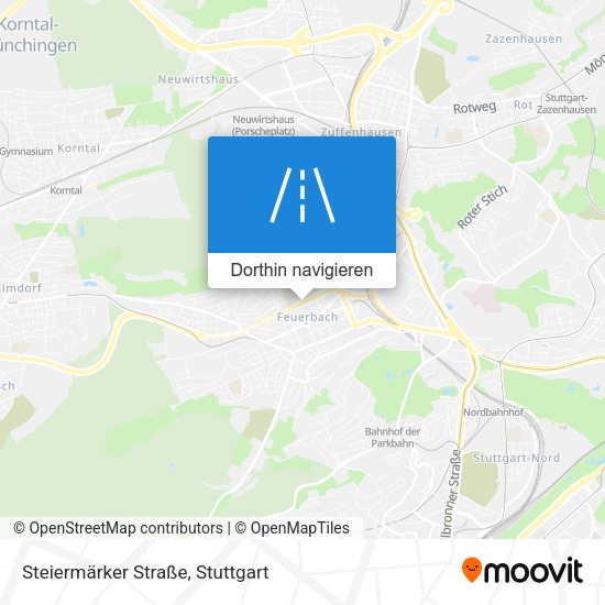 Steiermärker Straße Karte